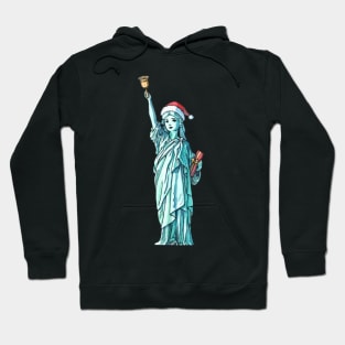 Santa Lady Liberty Hoodie